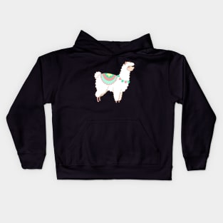 Cute alpaca Kids Hoodie